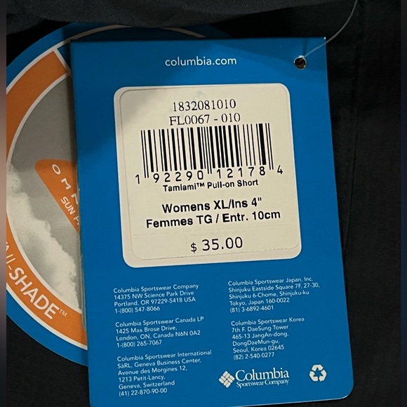 Columbia PFG • Gray|Navy Blue Shorts - Picture 3 of 13